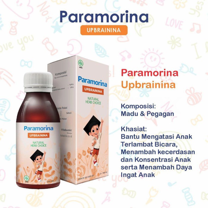 PARAMORINA OBAT MADU HERBAL ANAK VITAMIN BERHASIAT TERBARU