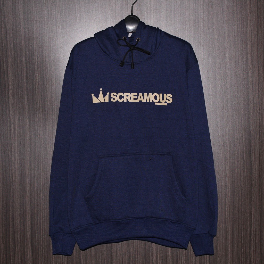 sweater hoodie pria sweater screamous jaket hoodie