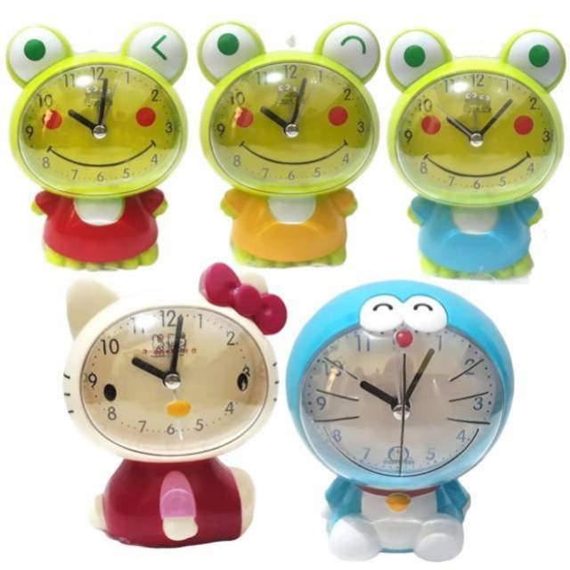 JAM QUARTZ ALARM CLOCK / JAM WEKER / JAM MEJA