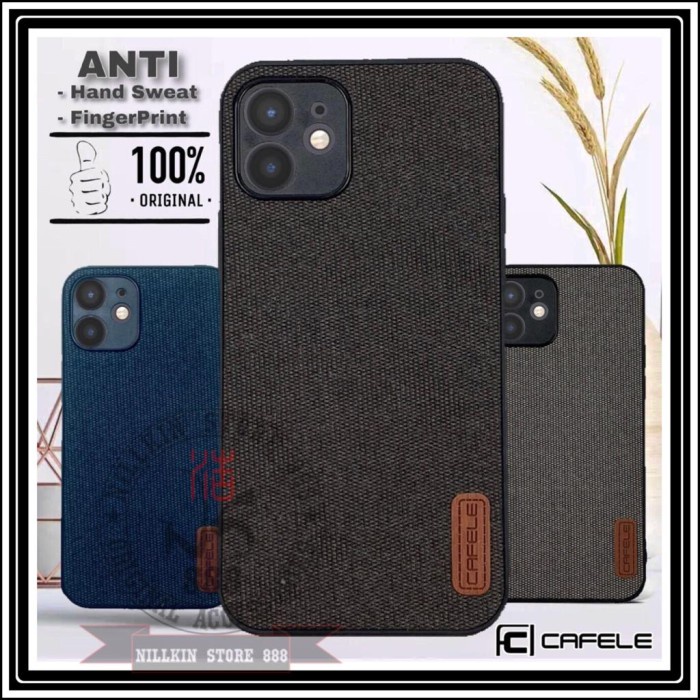 iphone 12 mini 5 4 denim fabric cafele original hard cover case pc
