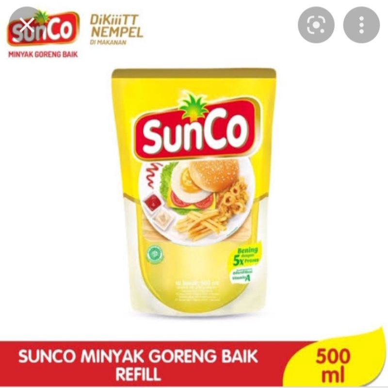 

Minyak Goreng Sunco Refill 500ml