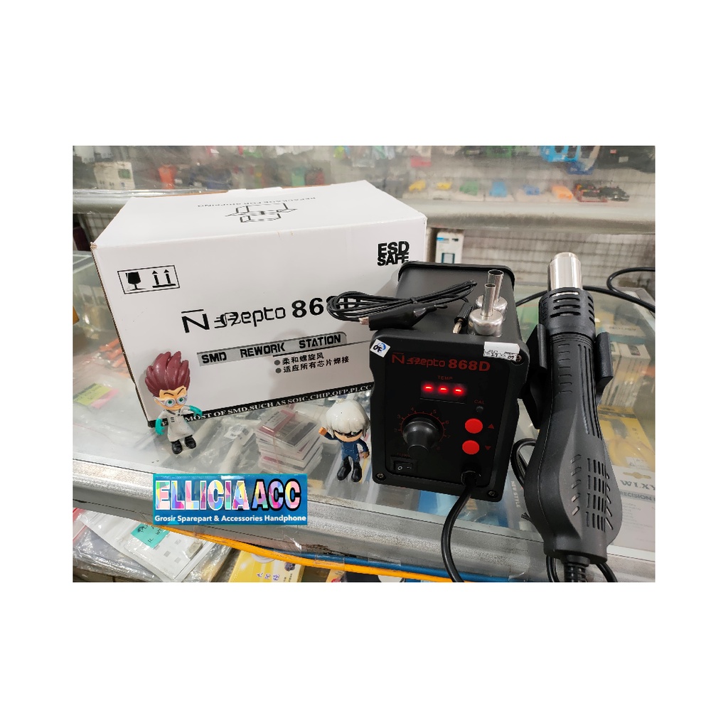 HOT AIR DIGITAL 868D NEPTO SOLDER UAP DIGITAL 868D NEPTO BLOWER DIGITAL 868D NEPTO
