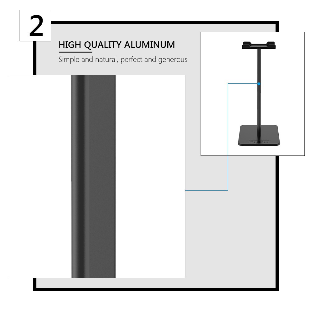 Stand Hanger Bracket Headphone Universal Gaming Studio