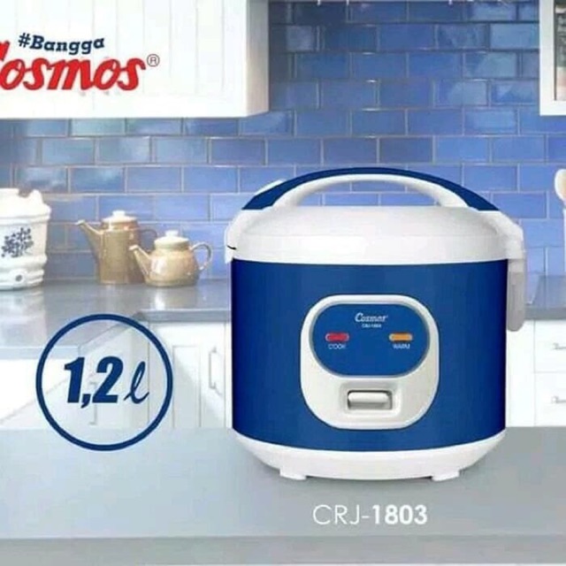 MAGIC COM COSMOS CRJ 1803 CRJ1803 1,2 LITER 3 IN 1 RICE COOKER PENANAK