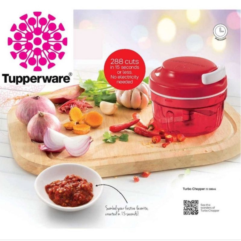 Tupperware alat pencacah bumbu / turbo chooper tupperware Promo