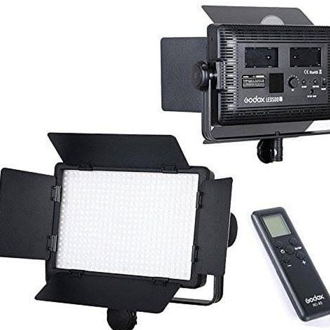 TERLARIS-PRODUK GODOX 500C LED VIDEO LIGHT GODOX 500 C STUDIO SHOOTING FILM LIGHTING