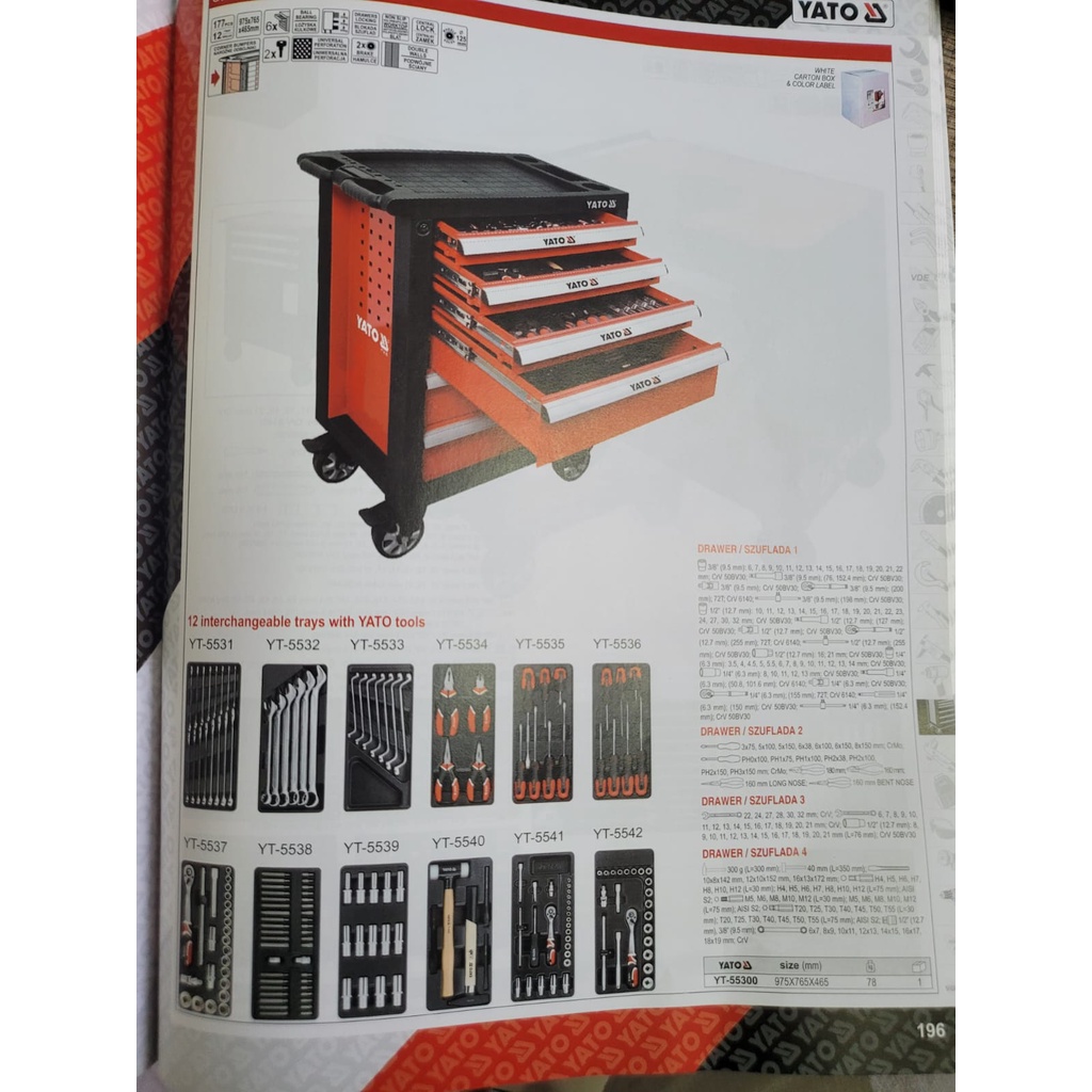 tool cabinet with tools 177pcs
