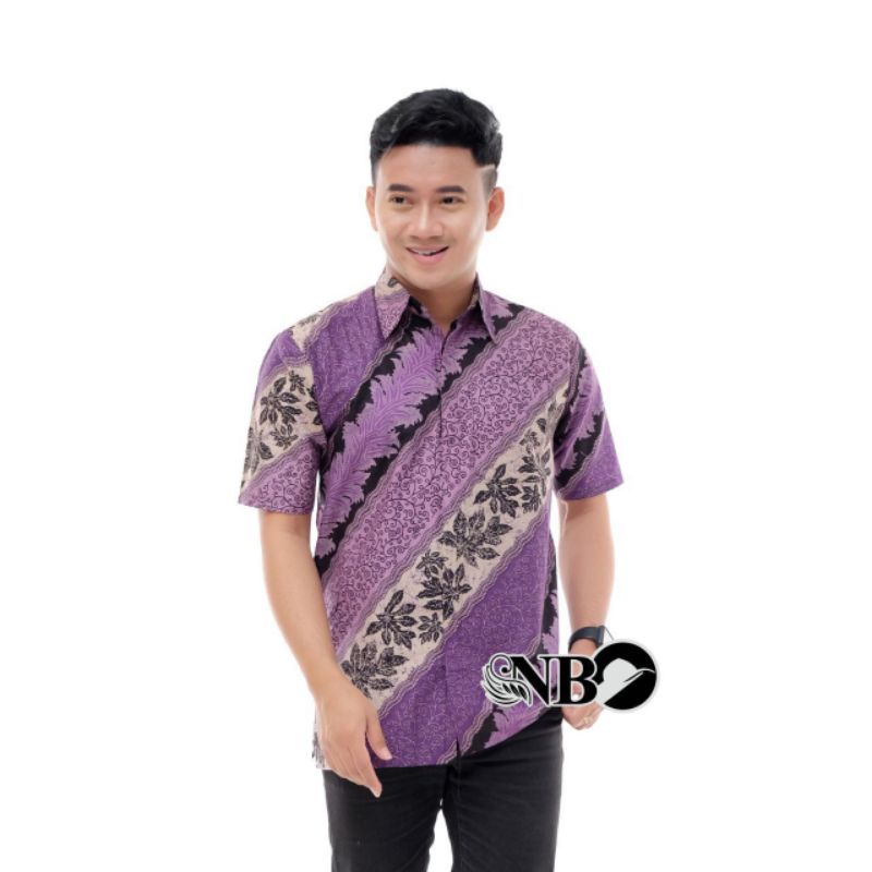 Kemeja batik pria lengan pendek | hem batik kantor | hem batikmodern | kemeja batik solo | batik pekalongan | batik murah