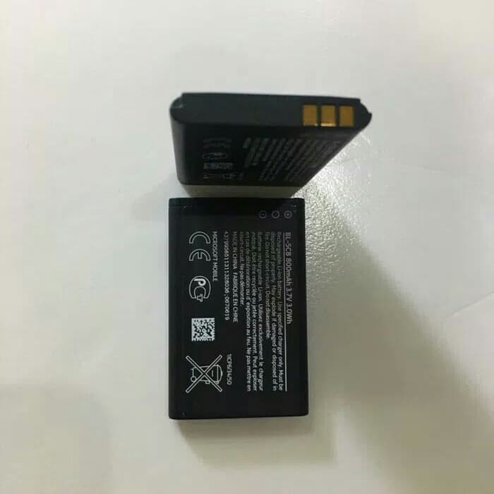 Baterai Nokia tipe BL-5C 100 103  105 1280 C01 C02 C03 X2 ASA microsoft