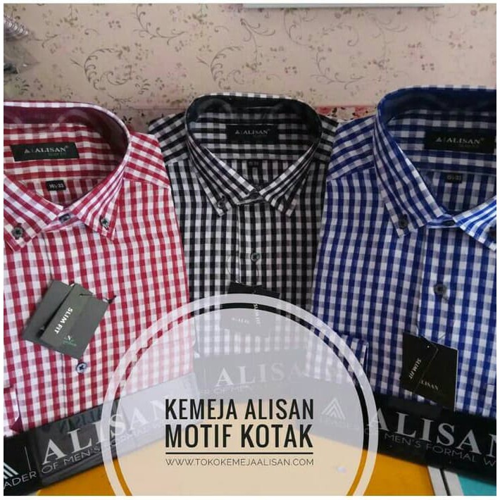 KEMEJA ALISAN MOTIF KOTAK