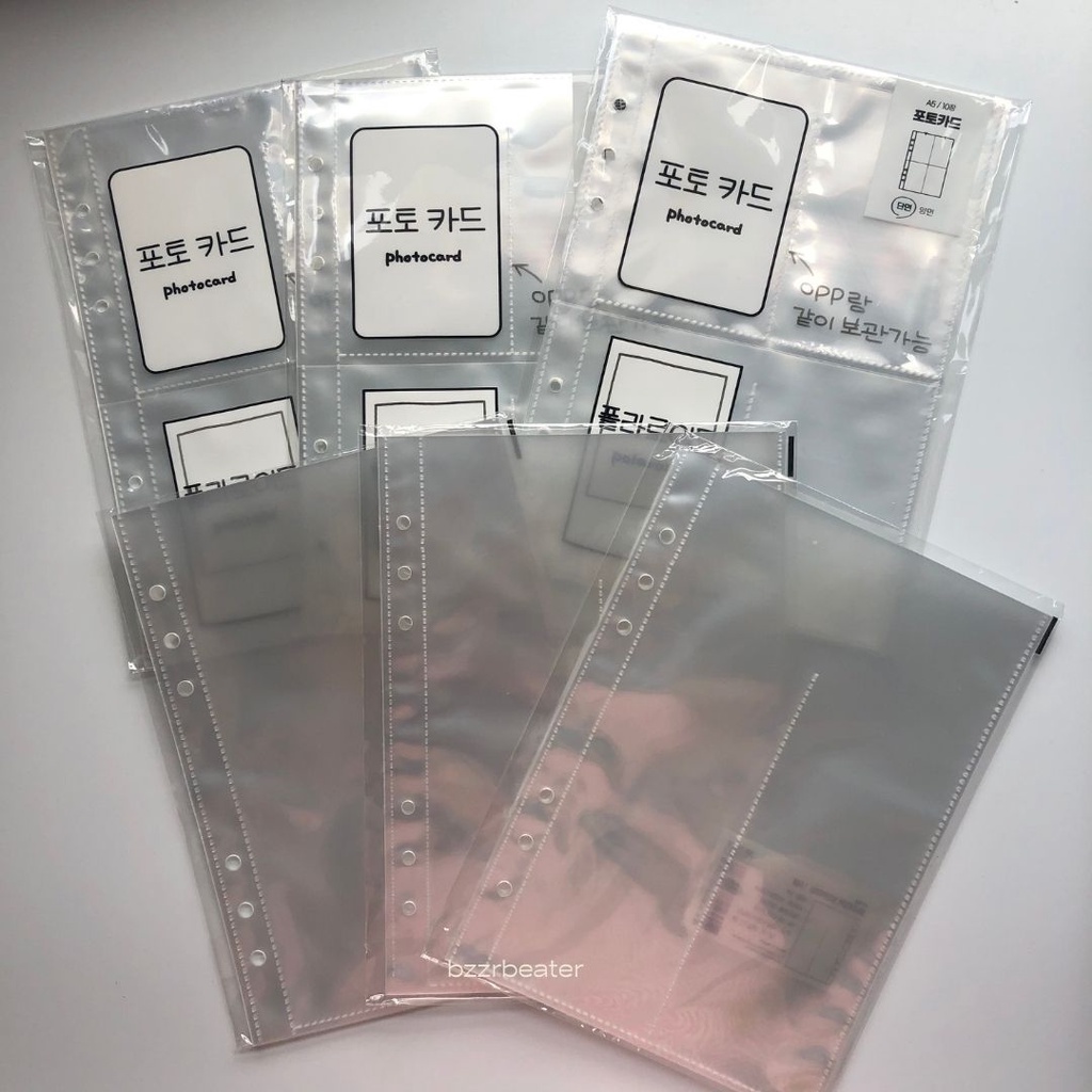 

sleeve refill isi binder A5 6 ring beond be:ond luluroom 4P 2P 1P