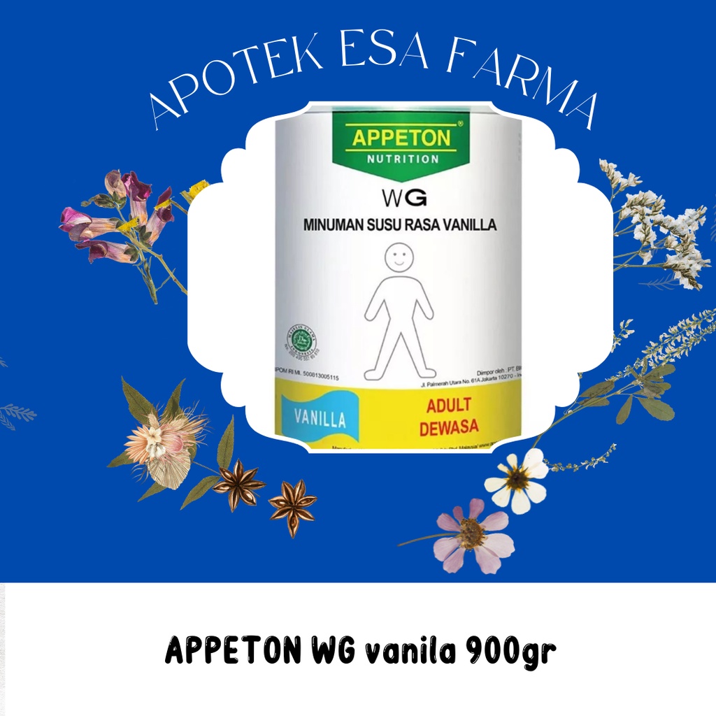 Appeton Weight Gain Adult Vanilla - 900 gr