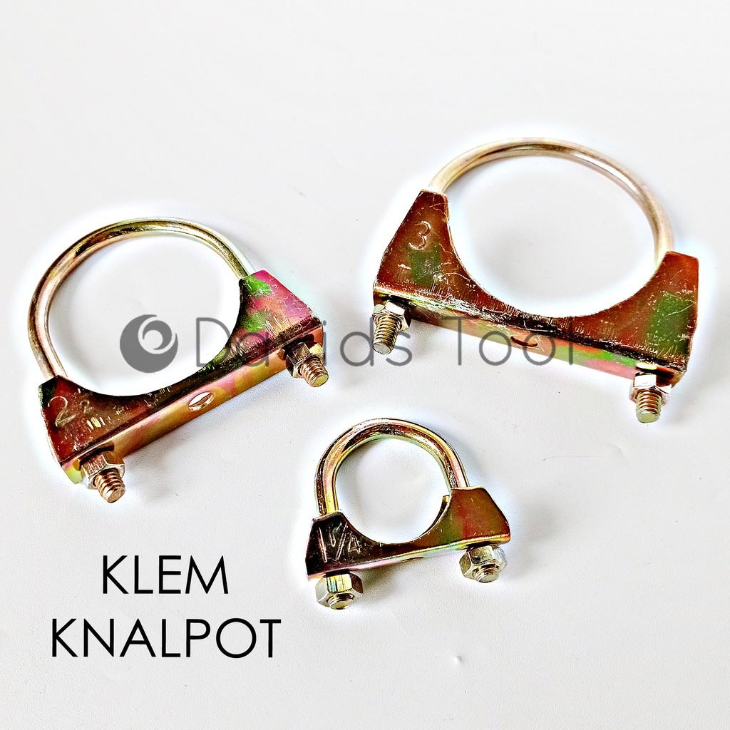 Clamp Knalpot Klem Pipa Clamp U Bolt