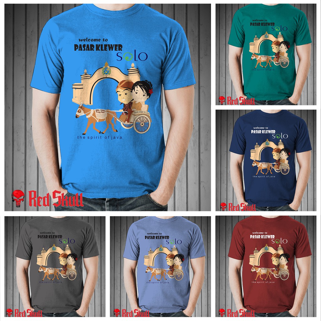 Kaos osolo oblong - kaos wisata  kaos oleh2  kaos polos pasar klewer Murah