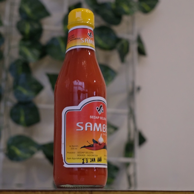 

saos sambal sedap selera