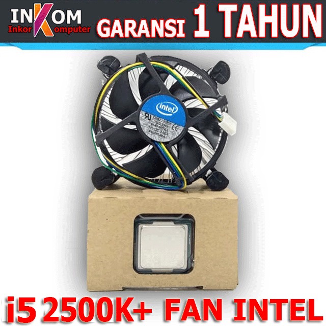 Processor Intel Core i5 2500K LGA 1155 + PLUS FAN