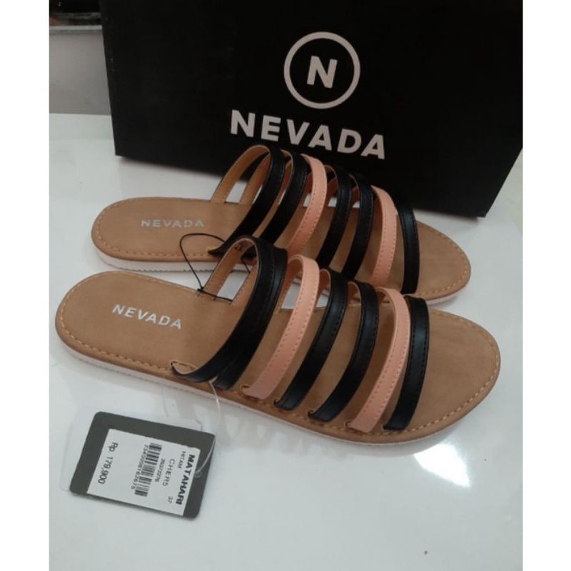Nevada Sandal Wanita Selop Branded Ori