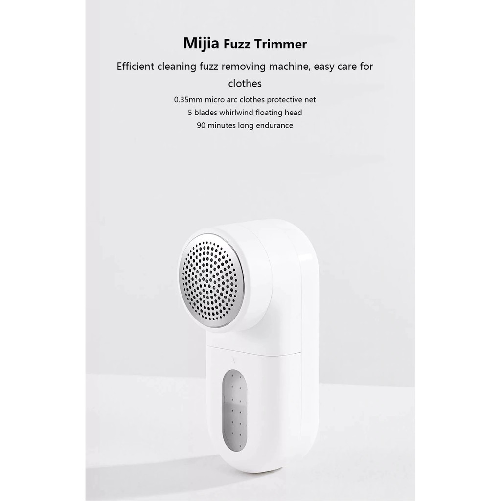 XIAOMI MIJIA Fuzz Trimmer Mini Portable Lint Remover - MQXJQ01KL - Alat Pembersih Pakaian Dari Wol