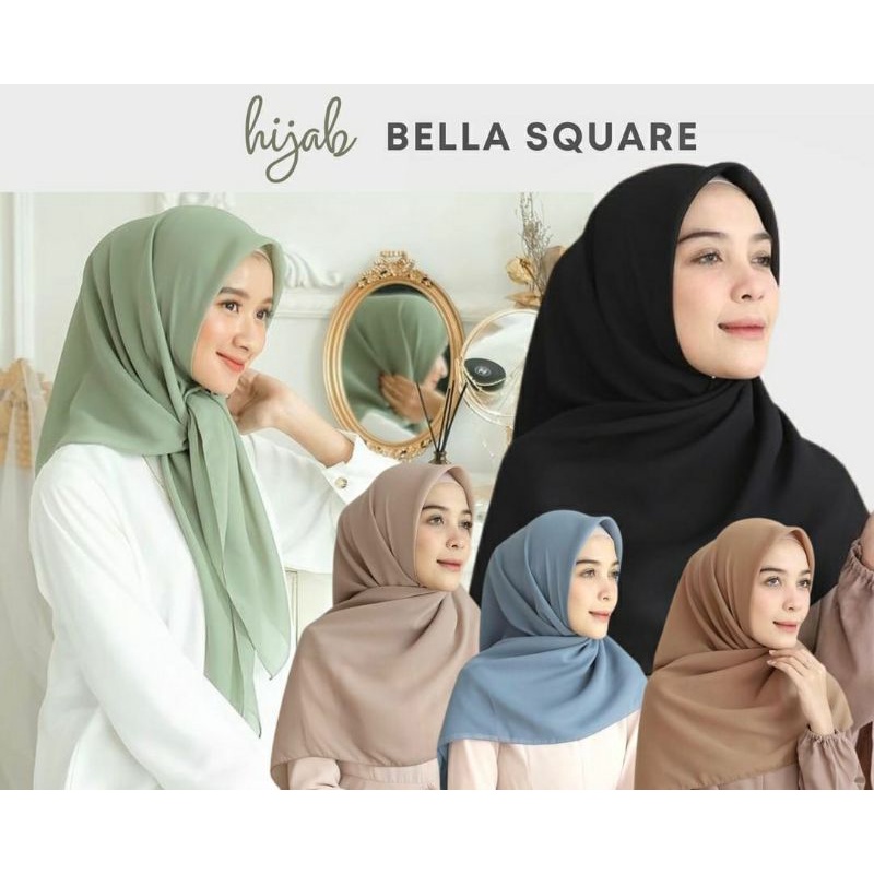 [Belasquare] hijab segi empat