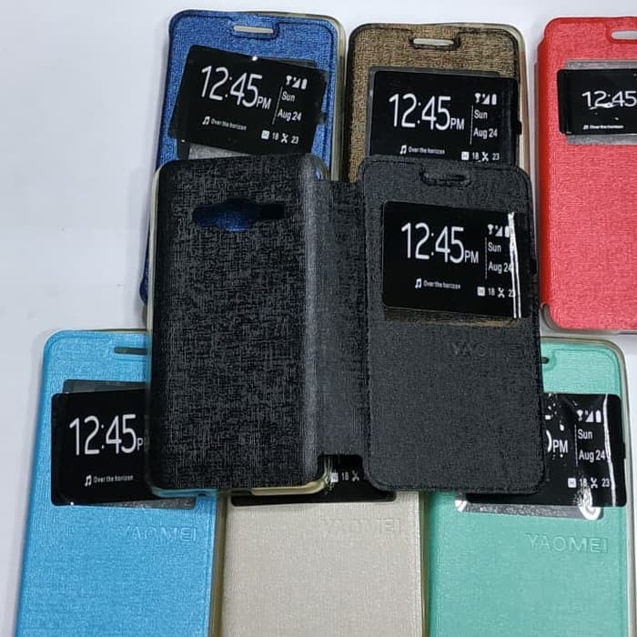 SAMSUNG Z2 sarung flip cover ume/ sarung model buku dan silikon karet sofcase