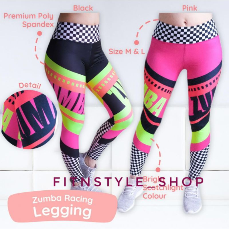 Zumba racing legging / legging zumba / legging senam