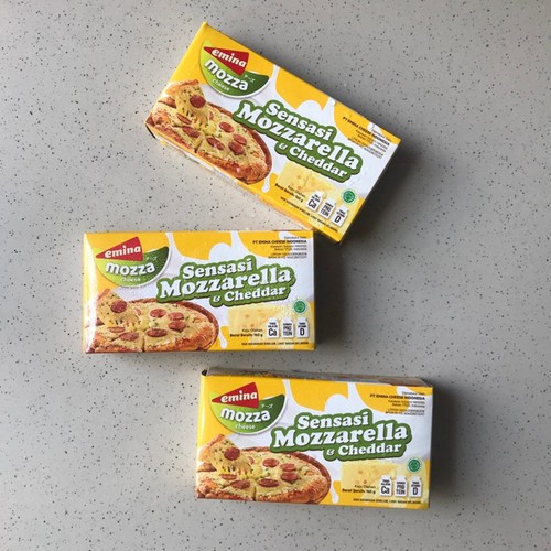 

Keju Mozzarela Chedar Emina 160gr
