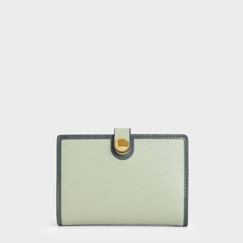 11.11 SALE | CK Mini Snap Button Wallet