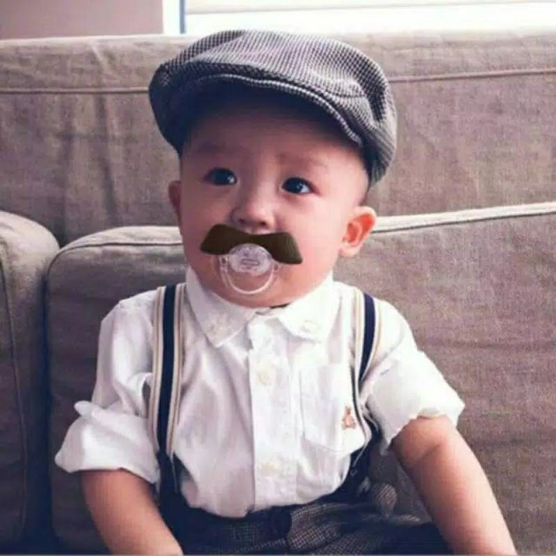 Gigitan Empeng lucu,Empeng Gigi Kumis,Dot Bayi Lucu,Dot, EMPENG KUMIS Empeng Bayi Empeng Karakter empeng bayi