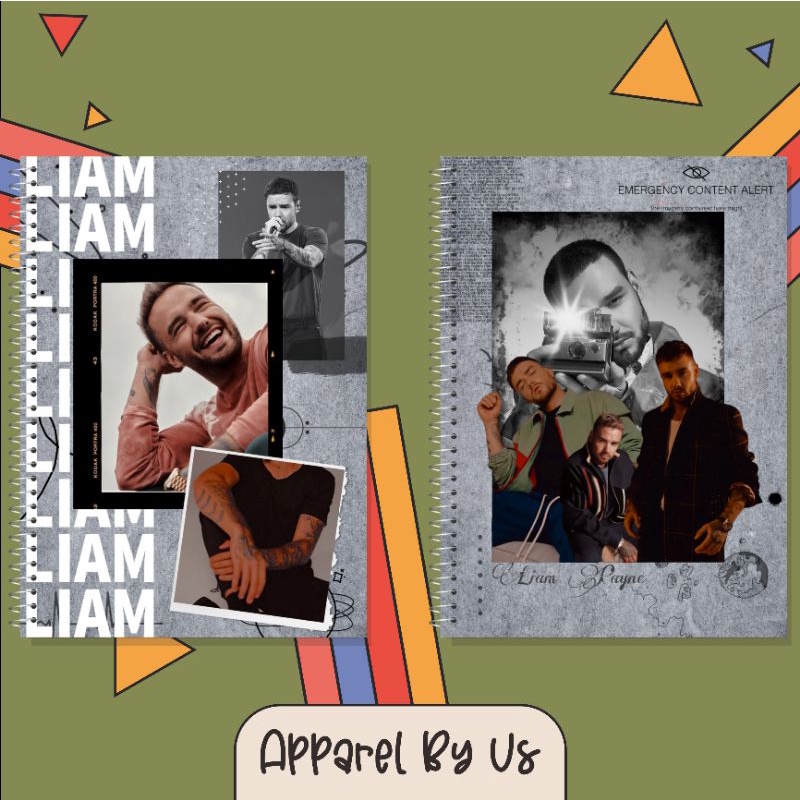 

Notebook A5 Liam Payne || Refillable Spiral