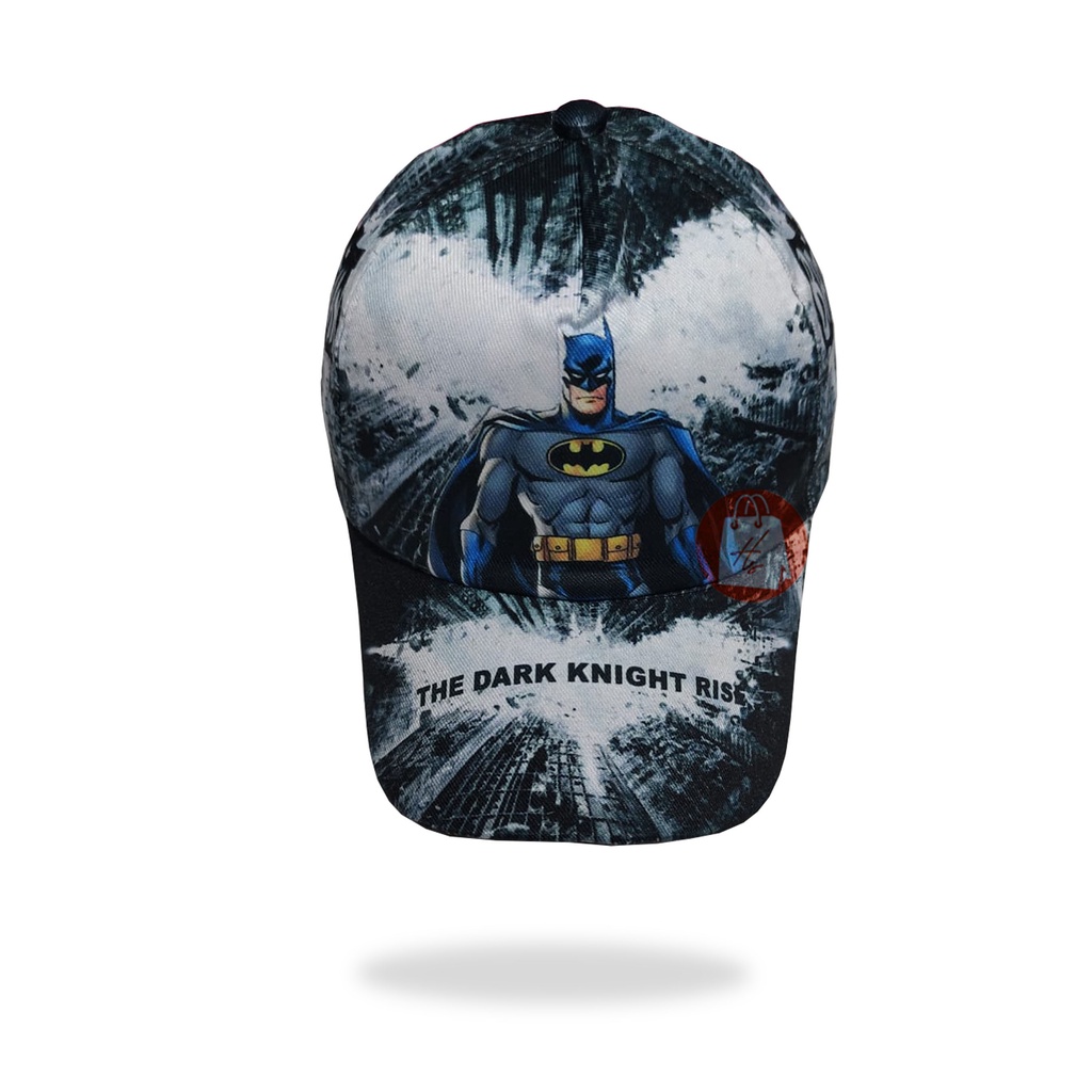 Topi anak sablon sublim karakter free fire,Ml,Batman,marvel / Topi Sublim karakter anak-1
