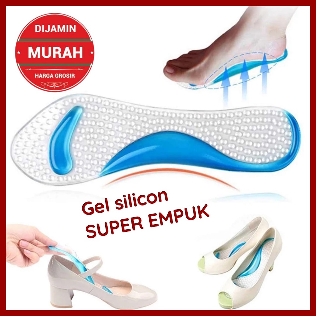 INSOLE SILICON INSOLE SEPATU INSOLE WANITA INSOLE PELINDUNG