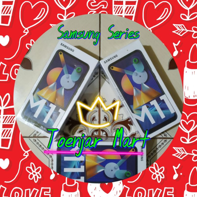 Samsung Galaxy M11 RAM 3/32 GB Garansi resmi