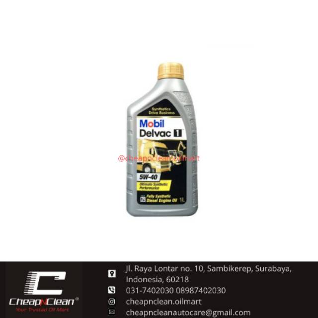 Jual Mobil Delvac 1 5W-40 1 Liter | Shopee Indonesia