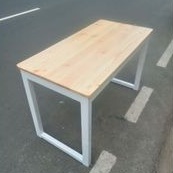 meja kayu jati belanda