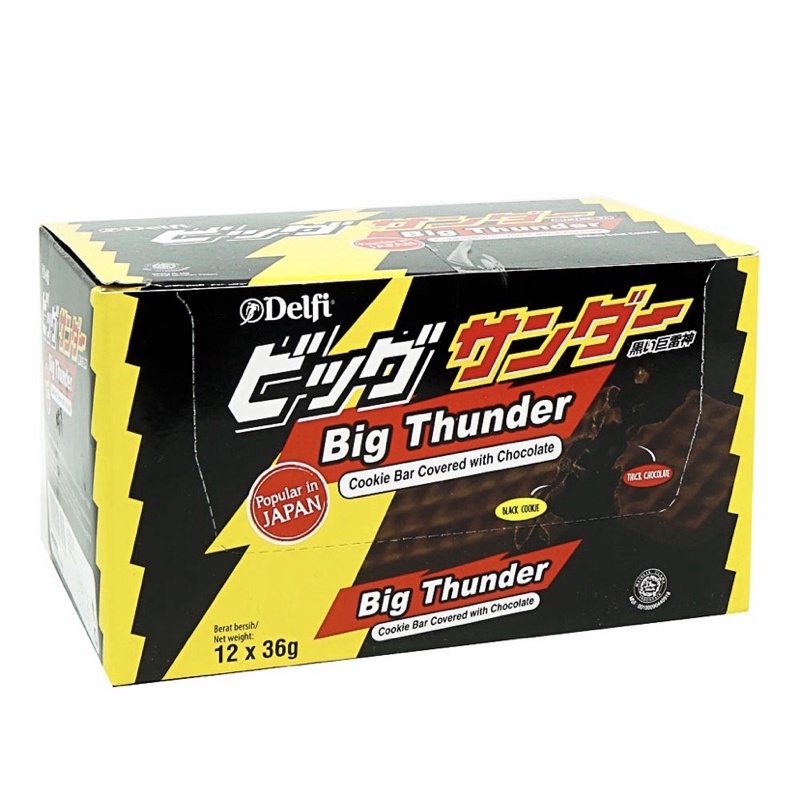 COKLAT DELFI BIG THUNDER 36 GR ( BOX / 12 PC )