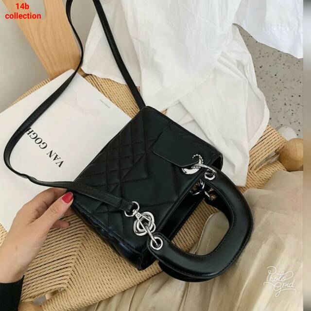 Rully68_Tas Selempang DlOR mini / Tas wanita kekinian / Tas kore/Tas murah