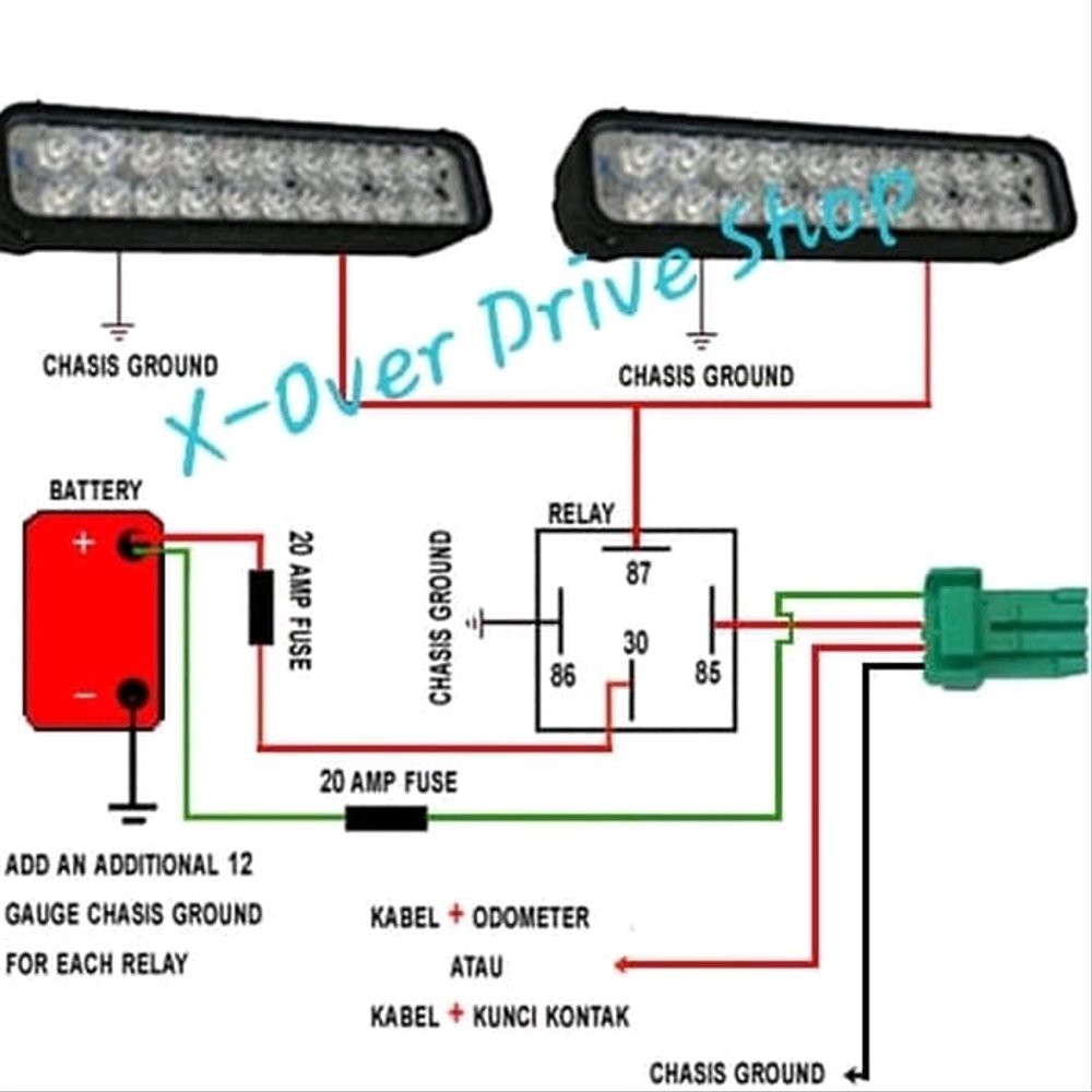 Wire Diagram: Skema Kabel Body Honda Grand