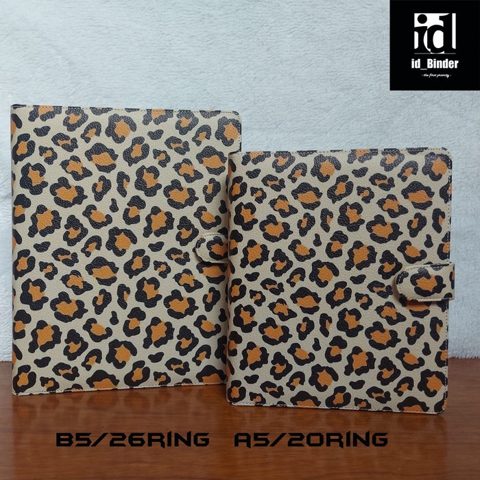 

Hemat Binder Printing Motip Leopard A5/Ring 20, B5/Ring 26 Trendi