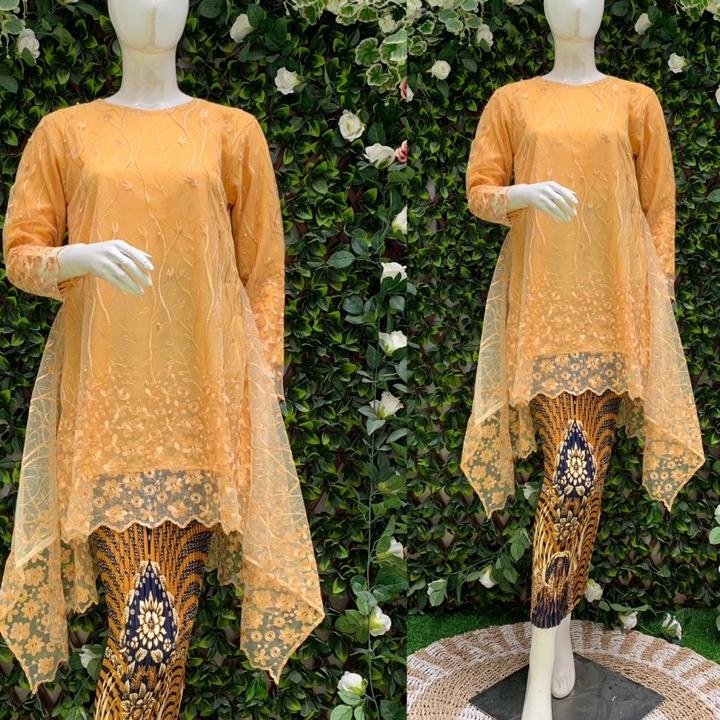 Terbagus.. Kebaya tunik rinjnai/Kebaya modern / Kebaya remaja / Kebaya ocean / Kebaya bali / Kebaya 