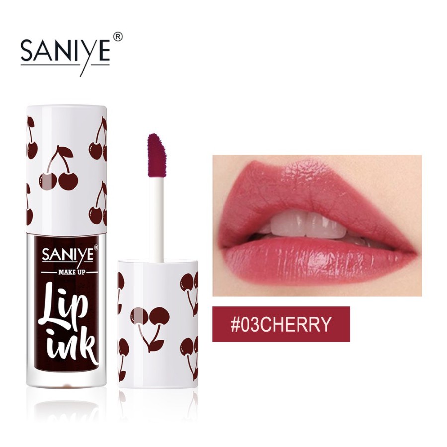 SANIYE Lip Cream Matte 3 Warna MOISTURIZING AND BRIGHTENING LIPS SKIN SA005