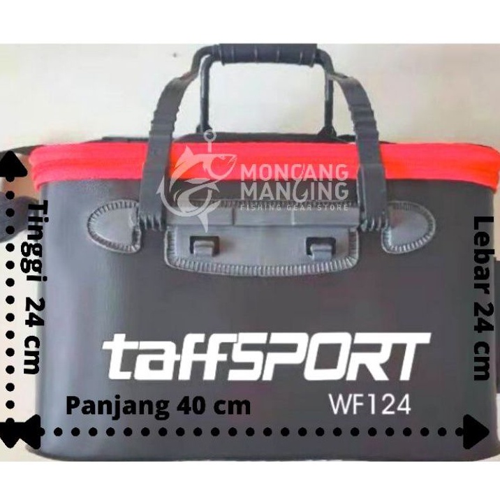 TAS PANCING/BOX WADAH UMPAN IKAN DAN UDANG HIDUP (TANPA AERATOR).. BAHAN MATERIAL EVA TEBAL DAN KUAT