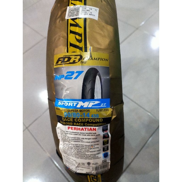 BAN LUAR CORSA PLATINUM R46 90/80 RING 14 CROSS S 90/90-14 TERMINATOR 90/90-14TUBELESS V33TT