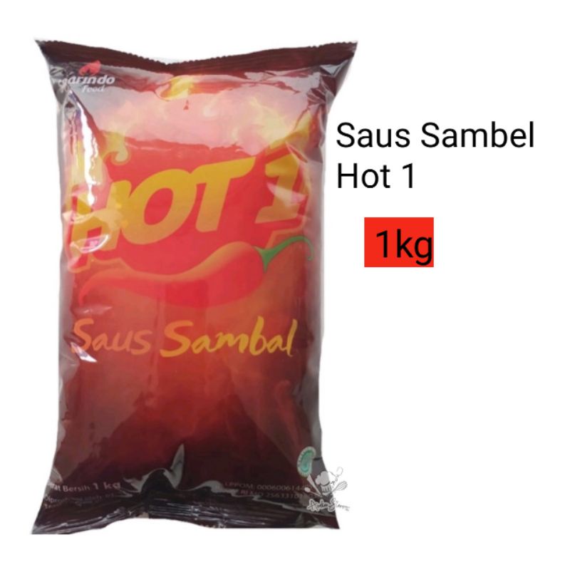 

Saus Sambel Hot 1 Kemasan 1kg | Saus Hot 1