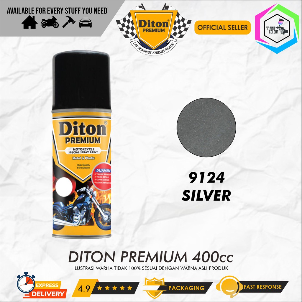 Diton PREMIUM 9124 Silver Cat Semprot