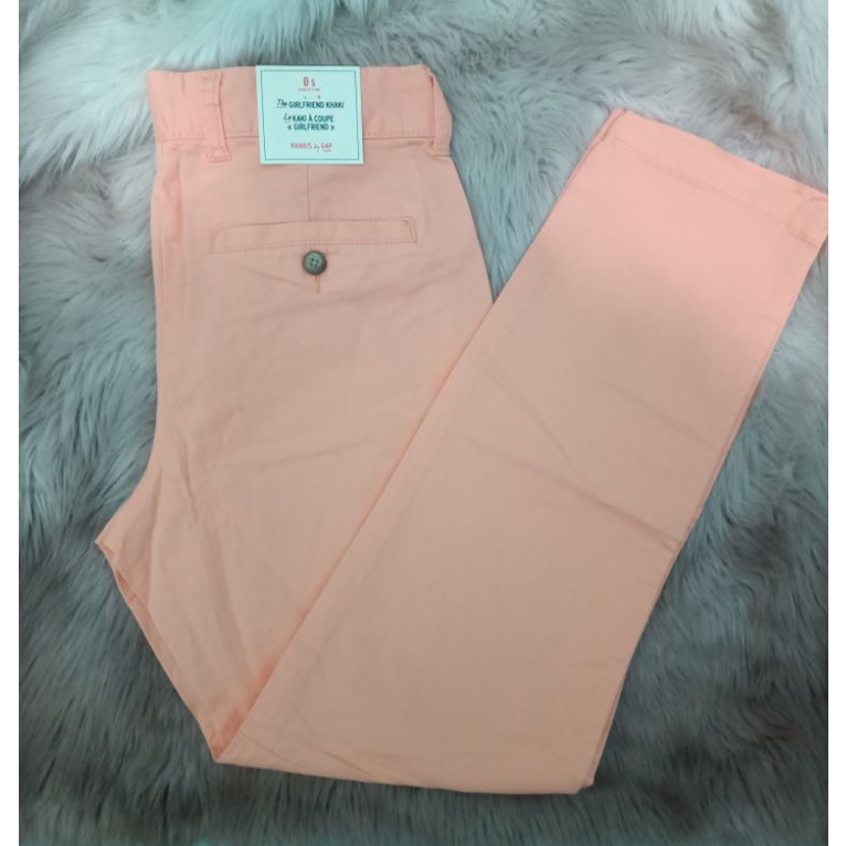 2105 ( Size 00- 10 ) Celana Wanita GAP Khakis In Twill Pants Original Branded