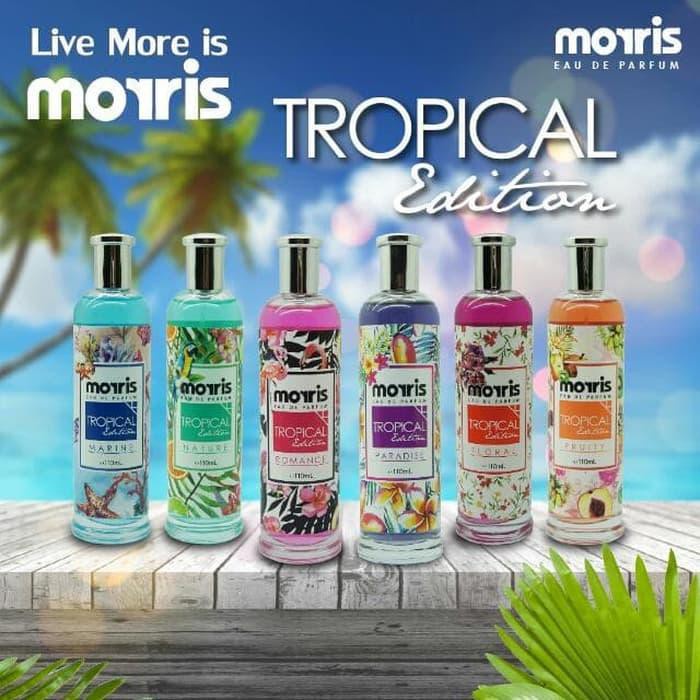 MORRIS PARFUM TROPICAL EDITION 110ML - PARFUM MORIS BPOM 100% ORIGINAL Kosmetik Arjuna