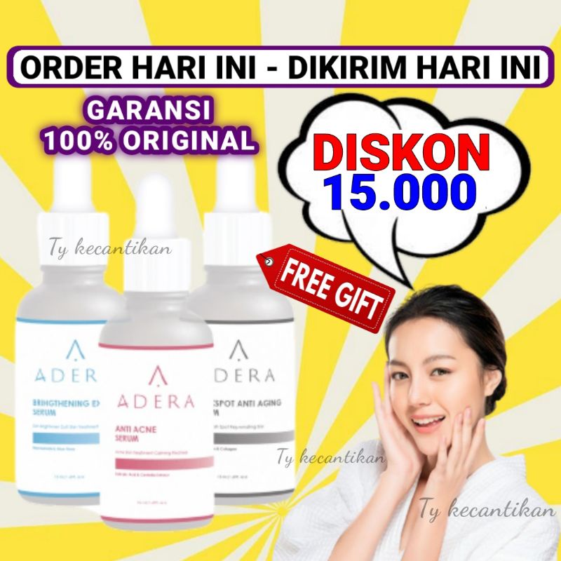 SERUM ADERA WAJAH ORI / ADERA FACE SERUM / ADERA FACE SERUM ORIGINAL / ADERA FACE SERUM ORIGINAL FLE