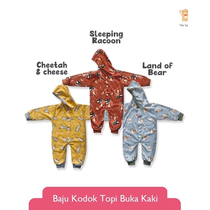 Libby Jumper Topi Meadow Land Series - Baju Kodok Per3Pcs