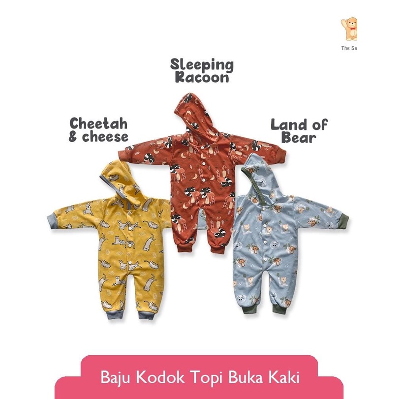 Libby Jumper Topi Meadow Land Series - Baju Kodok Per3Pcs