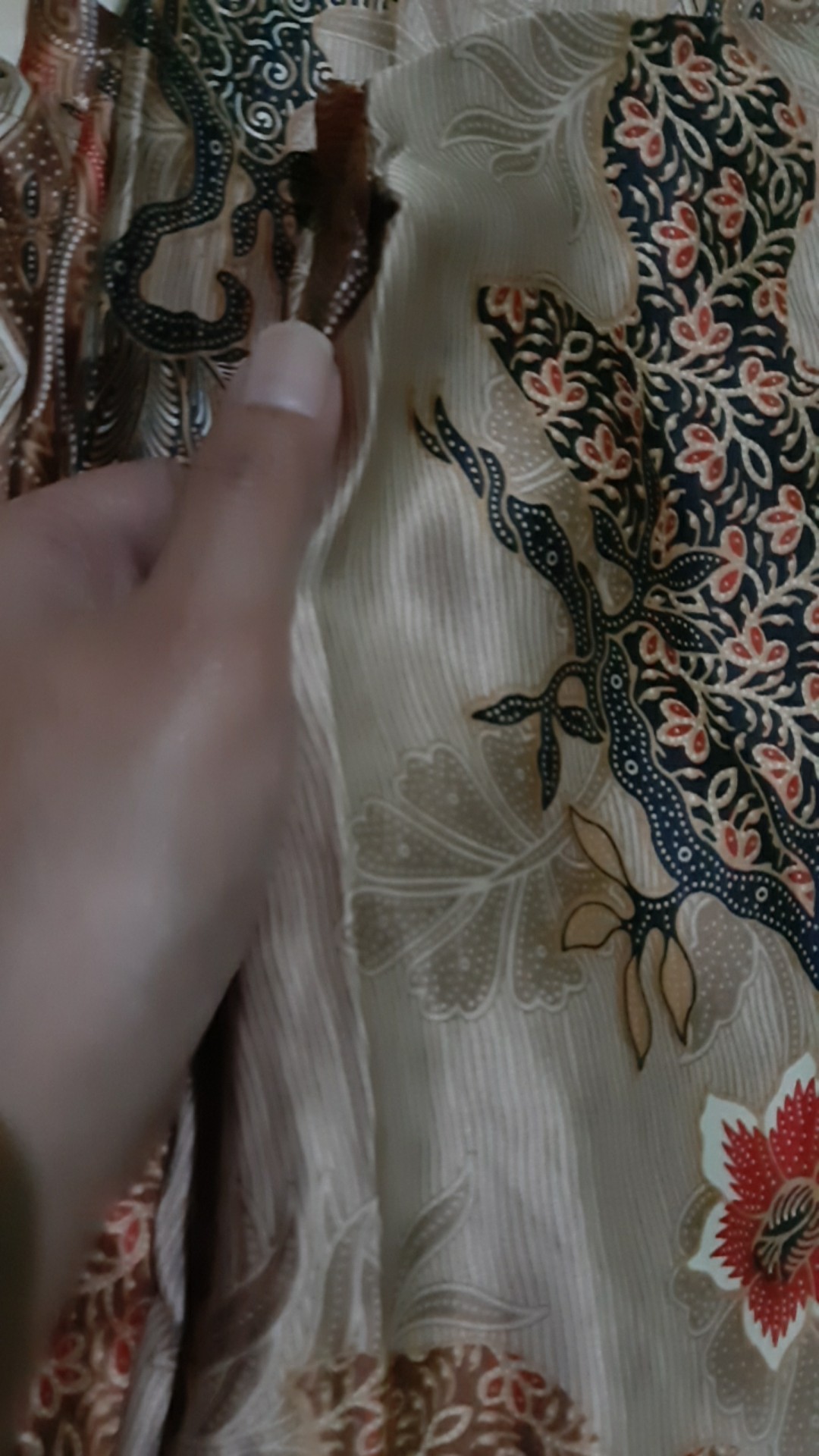 Vn992 - Dress Batik Kaftan Batik Kantor Wanita Kaftan Murah Lebaran Hari Raya